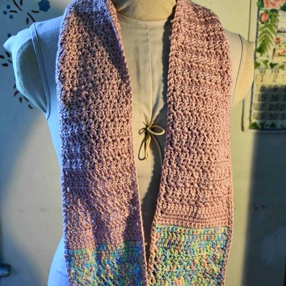 Crochet scarf